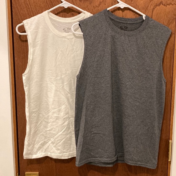 Champion Muscle Tank Top Set (2) Men’s Size Small Cotton - Picture 1 of 3